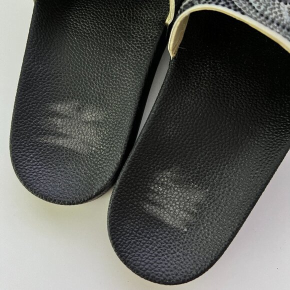 International Concepts Peymin25 Money Rhinestone Pool Slides Sz 8 - Picture 4 of 11